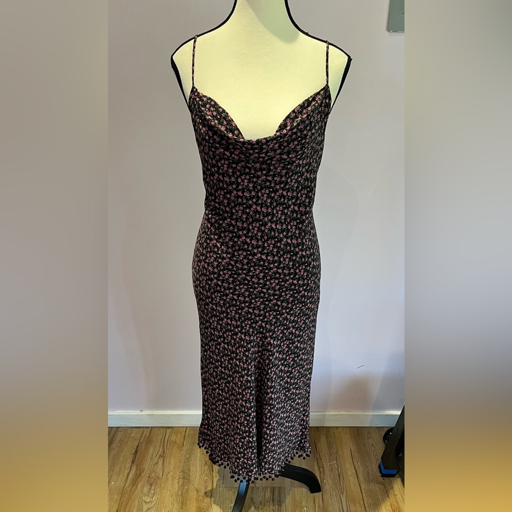 Vintage Betsey Johnson silk dress size M